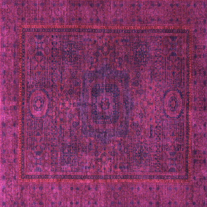 Square Machine Washable Abstract Pink Modern Rug, wshabs1319pnk