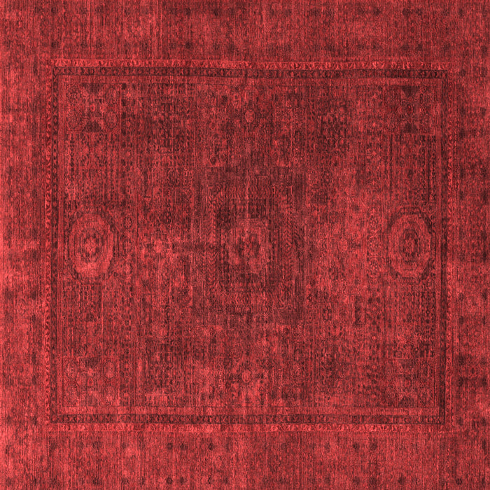 Machine Washable Abstract Red Modern Rug, wshabs1319red