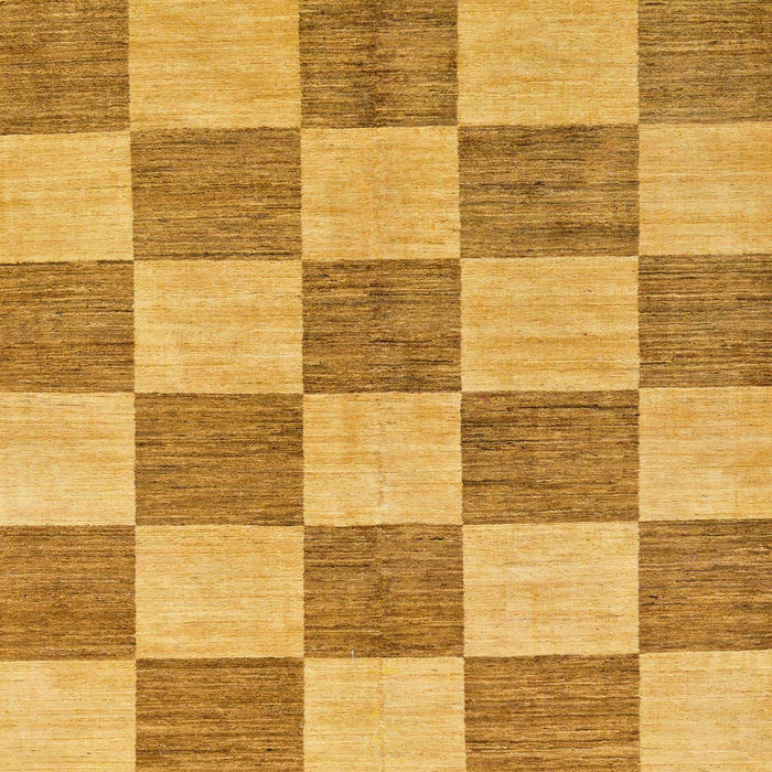 Machine Washable Abstract Orange Rug, wshabs131