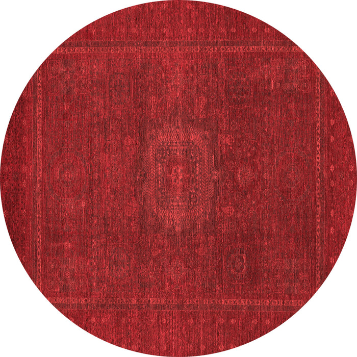 Machine Washable Abstract Red Modern Rug, wshabs1320red
