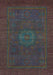 Machine Washable Abstract Light Blue Modern Rug, wshabs1320lblu