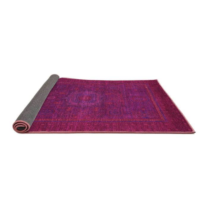 Sideview of Abstract Pink Modern Rug, abs1320pnk