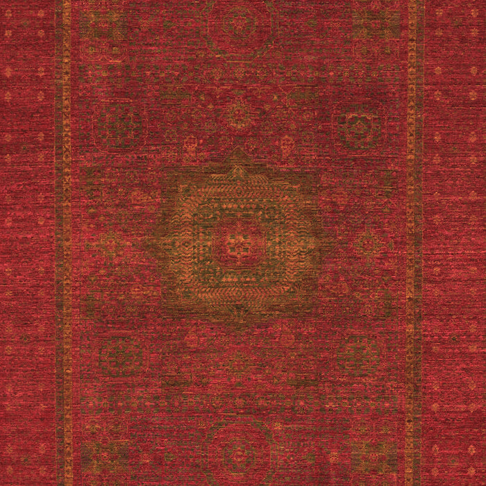 Machine Washable Abstract Orange Modern Area Rugs, wshabs1320org