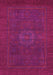 Machine Washable Abstract Pink Modern Rug, wshabs1320pnk