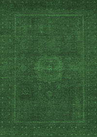 Abstract Emerald Green Modern Rug, abs1320emgrn