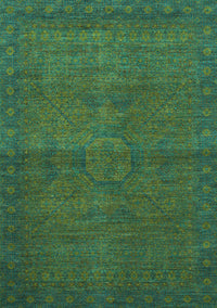 Abstract Turquoise Modern Rug, abs1321turq