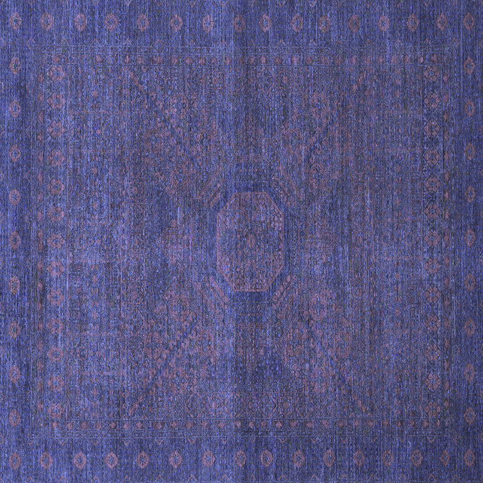 Square Machine Washable Abstract Blue Modern Rug, wshabs1321blu