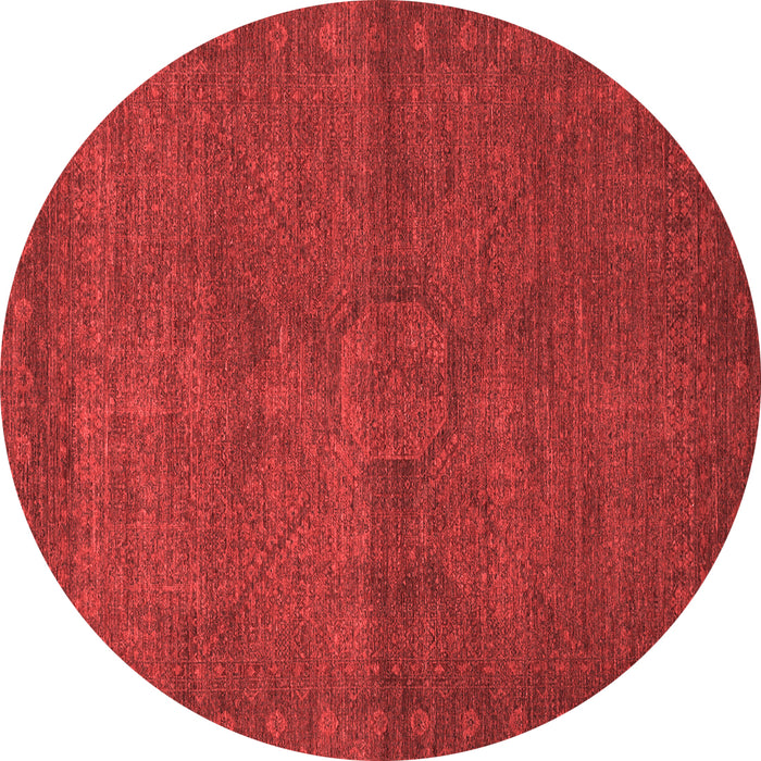 Machine Washable Abstract Red Modern Rug, wshabs1321red