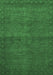 Machine Washable Abstract Emerald Green Modern Area Rugs, wshabs1321emgrn