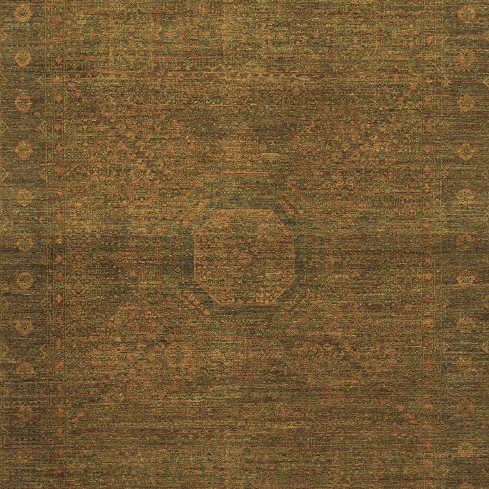 Machine Washable Abstract Brown Modern Rug, wshabs1321brn