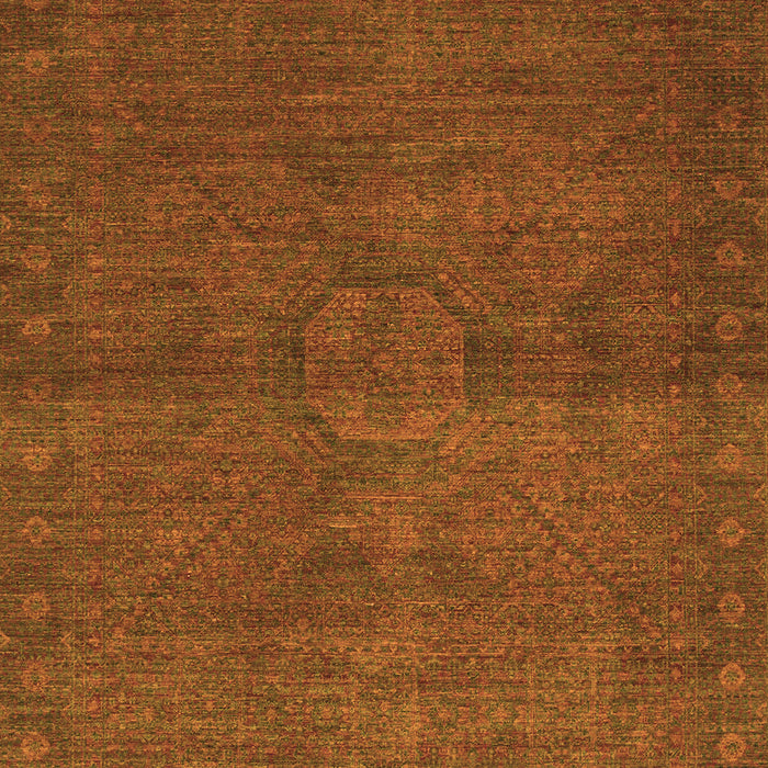 Machine Washable Abstract Orange Modern Area Rugs, wshabs1321org