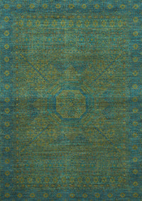 Abstract Light Blue Modern Rug, abs1321lblu