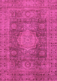 Abstract Pink Modern Rug, abs1322pnk