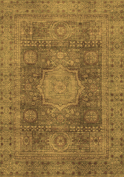 Abstract Brown Modern Rug, abs1322brn