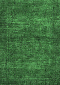 Abstract Emerald Green Modern Rug, abs1323emgrn