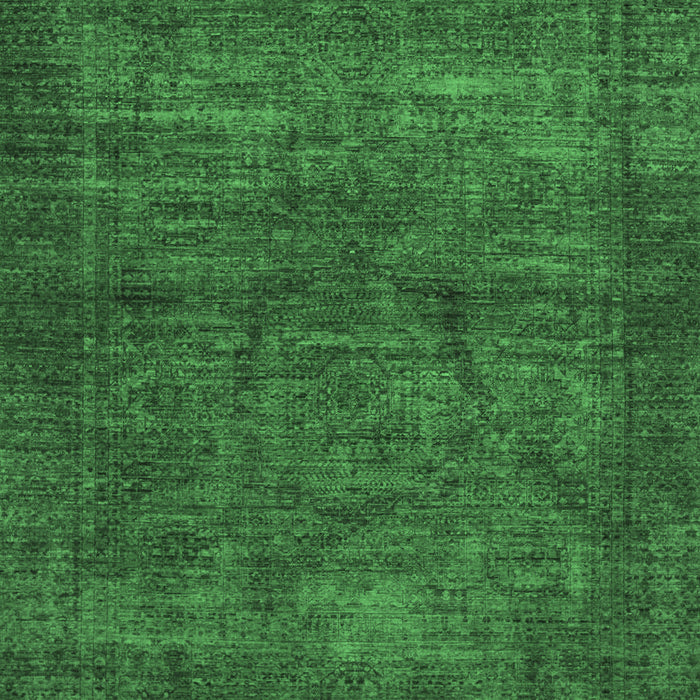 Abstract Emerald Green Modern Rug, abs1323emgrn
