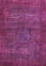 Machine Washable Abstract Purple Modern Area Rugs, wshabs1323pur