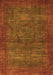 Abstract Orange Modern Rug, abs1323org