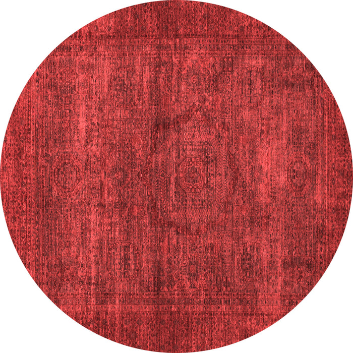 Machine Washable Abstract Red Modern Rug, wshabs1323red