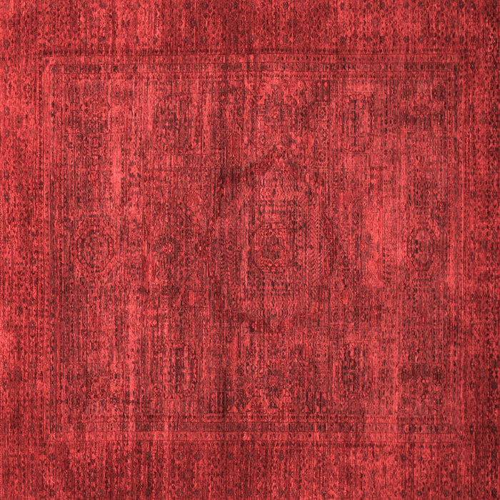 Abstract Red Modern Rug, abs1323red