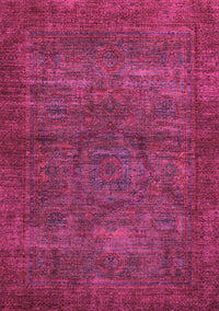 Abstract Pink Modern Rug, abs1323pnk