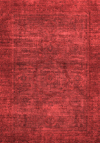 Abstract Red Modern Rug, abs1323red