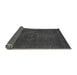 Sideview of Abstract Gray Modern Rug, abs1324gry