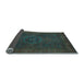 Sideview of Abstract Light Blue Modern Rug, abs1324lblu