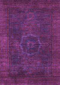 Abstract Purple Modern Rug, abs1324pur