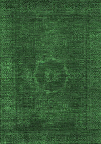 Abstract Emerald Green Modern Rug, abs1324emgrn