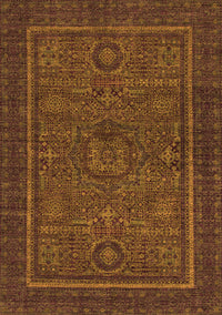 Abstract Orange Modern Rug, abs1325org