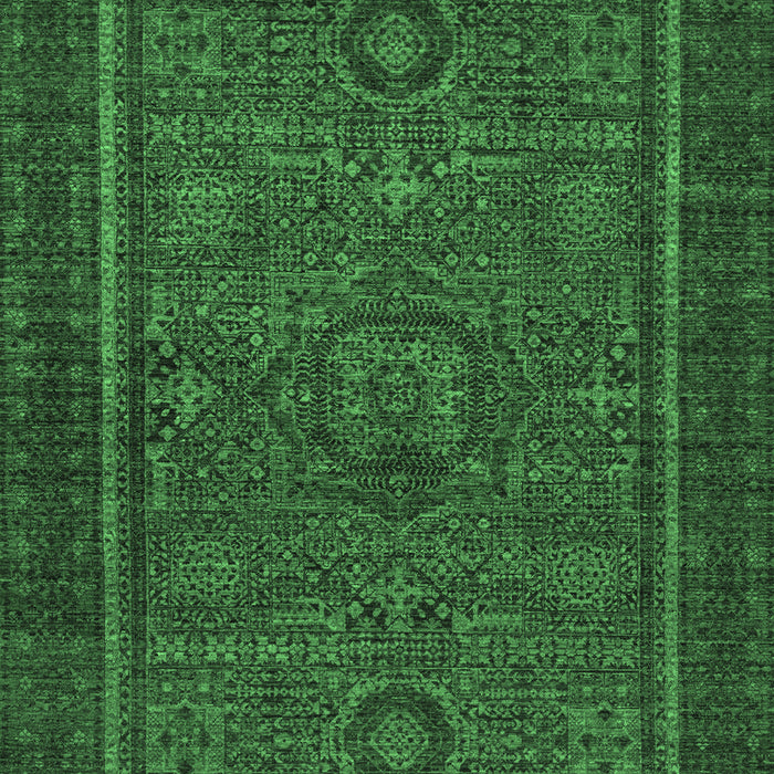 Abstract Emerald Green Modern Rug, abs1325emgrn