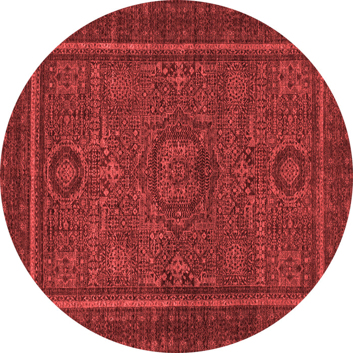 Abstract Red Modern Rug, abs1325red
