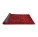 Abstract Red Modern Area Rugs