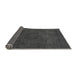 Sideview of Abstract Gray Modern Rug, abs1326gry