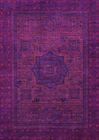 Abstract Purple Modern Rug, abs1326pur