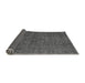 Sideview of Abstract Gray Modern Rug, abs1327gry