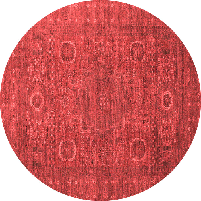 Abstract Red Modern Rug, abs1327red