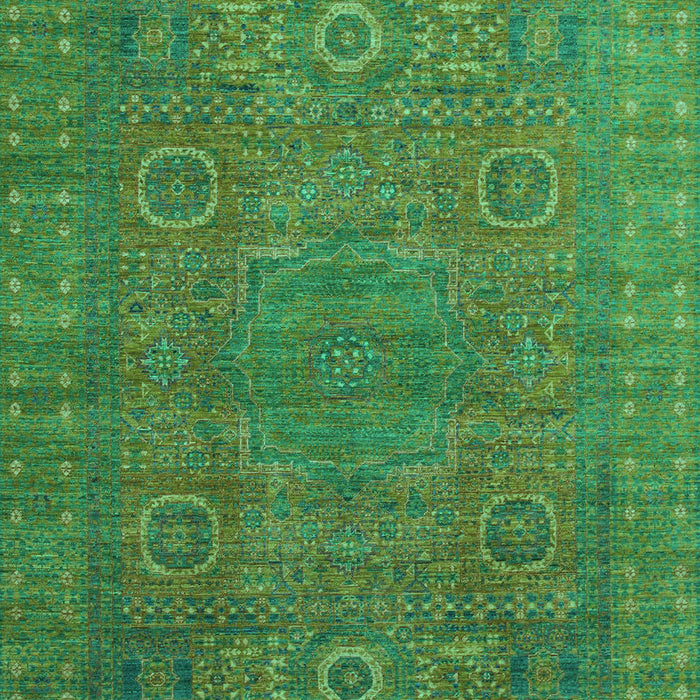 Machine Washable Abstract Turquoise Modern Area Rugs, wshabs1327turq