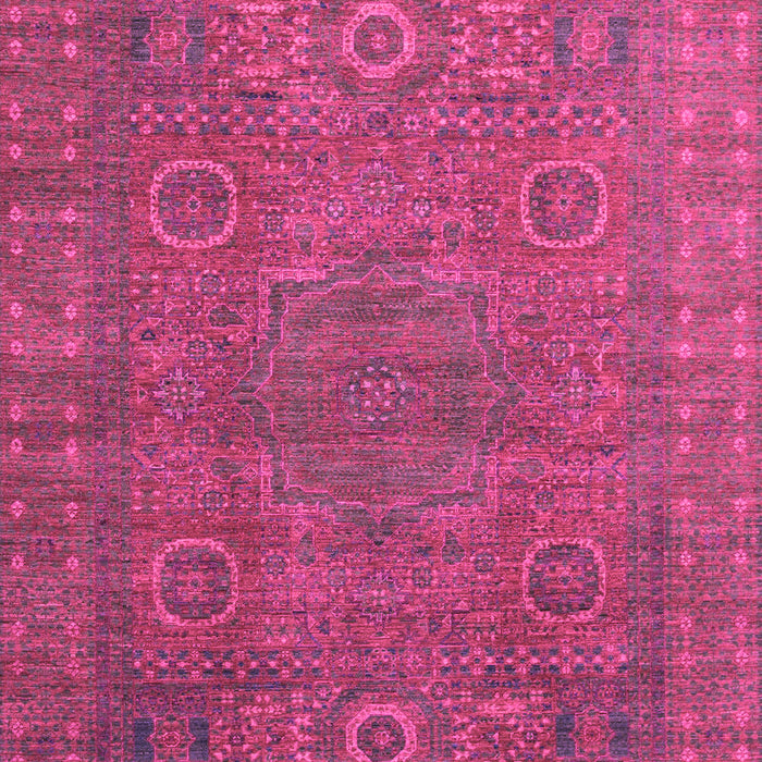 Machine Washable Abstract Pink Modern Rug, wshabs1327pnk