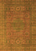 Abstract Orange Modern Rug, abs1327org