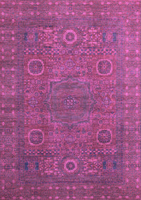 Abstract Purple Modern Rug, abs1327pur