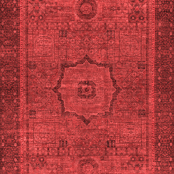 Abstract Red Modern Area Rugs