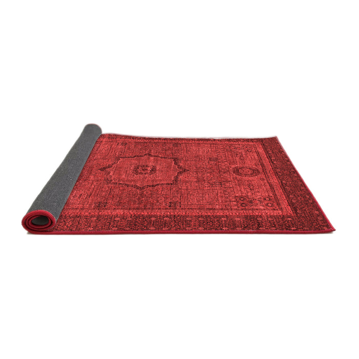 Abstract Red Modern Area Rugs