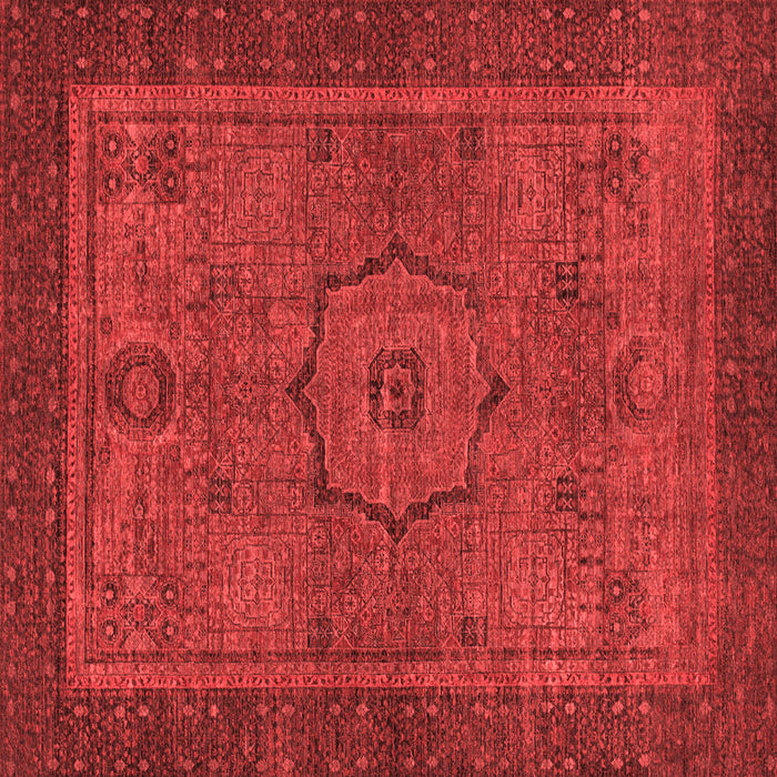 Abstract Red Modern Rug, abs1328red