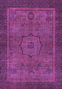 Abstract Purple Modern Rug, abs1328pur