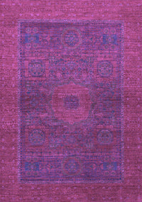 Abstract Purple Modern Rug, abs1329pur