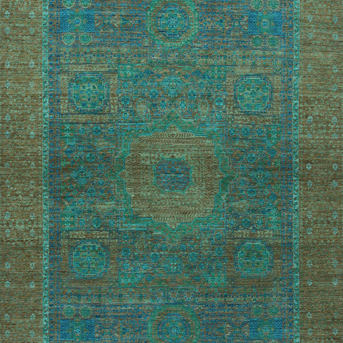 Machine Washable Abstract Light Blue Modern Rug, wshabs1329lblu