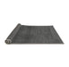 Sideview of Abstract Gray Modern Rug, abs1329gry