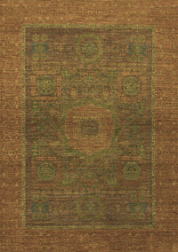 Abstract Brown Modern Rug, abs1329brn